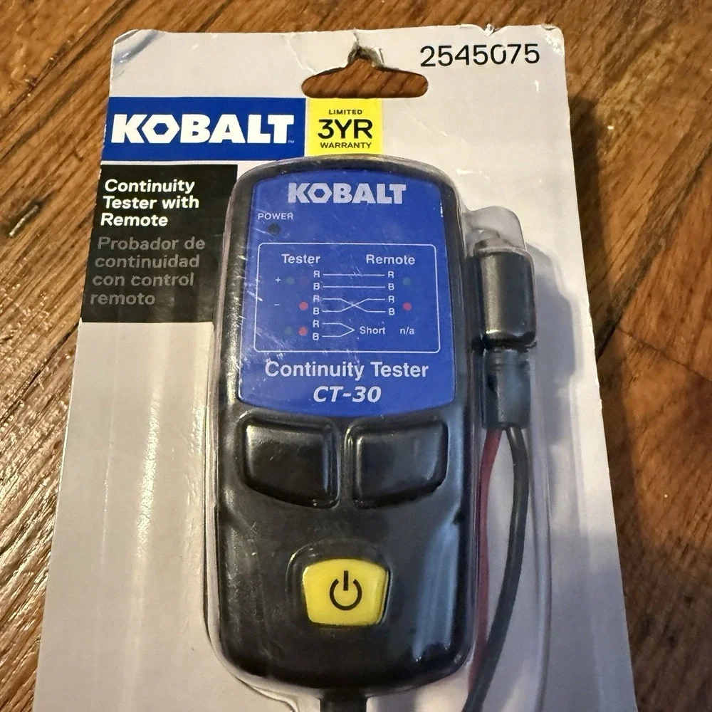 Kobalt continuity tester
